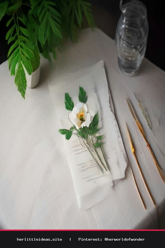 Handmade pressed flower bookmarks decorated with pansies and green fern fronds resting beside an open book and a warm cup of tea.