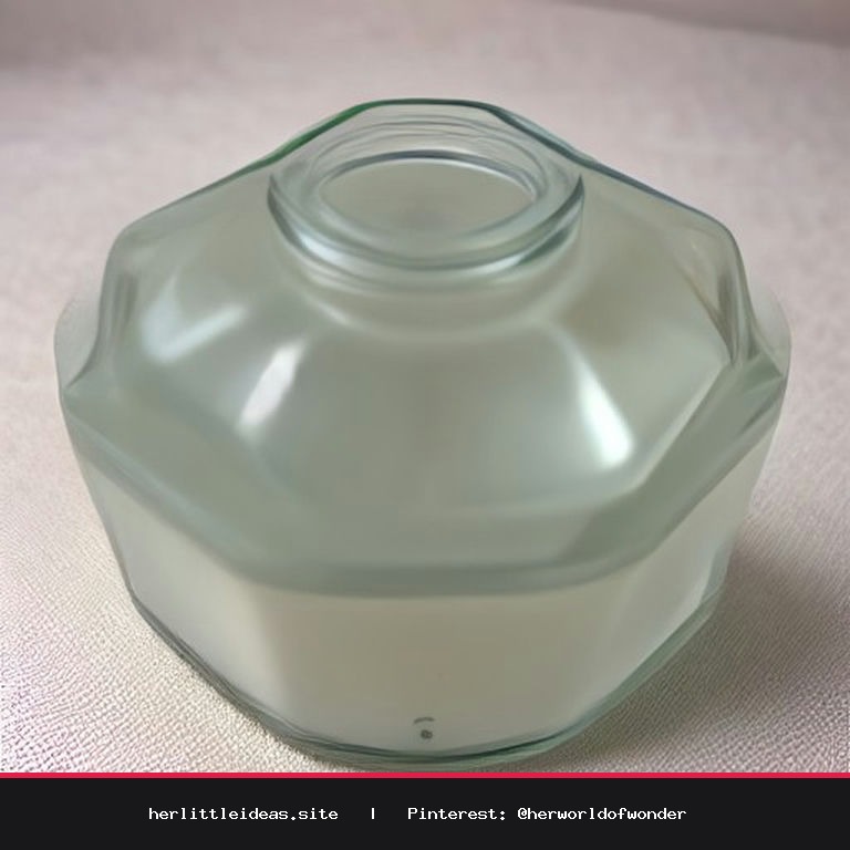 Close-up of a drop of hydrating skincare essence beside a white ceramic moisturizer container on natural linen.