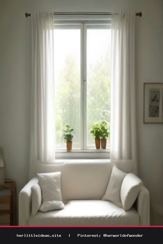 Bright Scandinavian living room with a light oak coffee table, cream sofa, and minimalist wooden floating shelves styled with plants and ceramics.