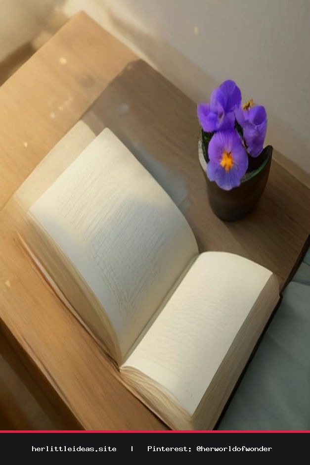 Handmade clear pressed flower bookmarks styled across an open vintage book beside dried blooms and a ceramic cup.